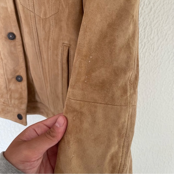 Levi’s Sherpa Trucker Suede Jacket - Picture 5 of 8